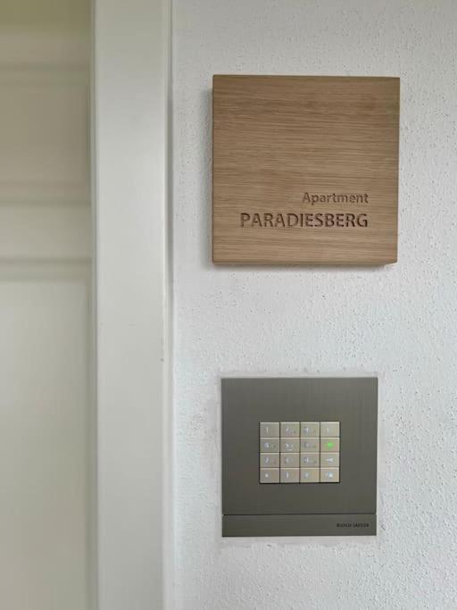 Wohlfuehl-Apartment Am Paradiesberg 라데보일 외부 사진